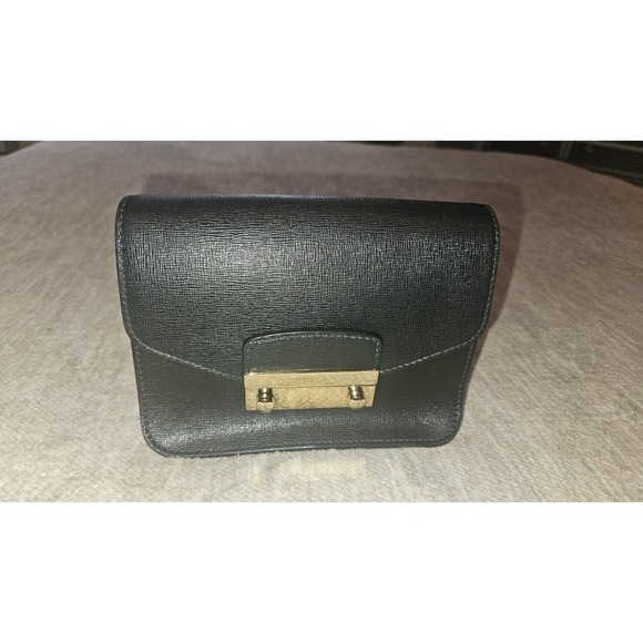 Furla Metropolis Mini Crossbody Black - Picture 1 of 9